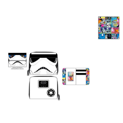 Star Wars Stormtrooper Zip-Around Wallet - Image 2