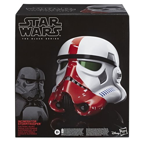 Star Wars The Black Series The Mandalorian Incinerator Stormtrooper Electronic Voice-Changer Helmet Prop Replica - Image 2