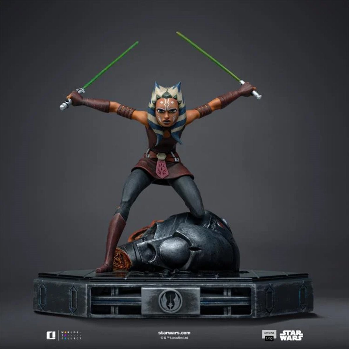 Star Wars: The Clone Wars Ahsoka Tano 1:10 Art Scale Limited Edition Statue - Image 4