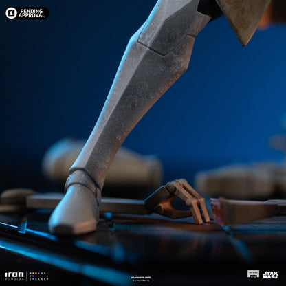 Star Wars: The Clone Wars Obi-Wan Kenobi 1:10 Art Scale Limited Edition Statue - Image 7