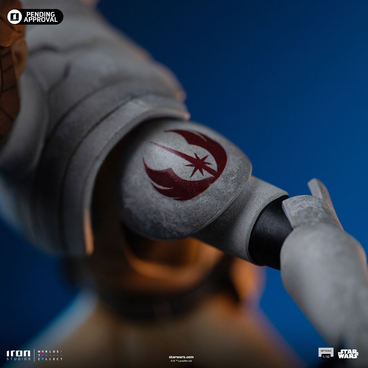 Star Wars: The Clone Wars Obi-Wan Kenobi 1:10 Art Scale Limited Edition Statue - Image 8