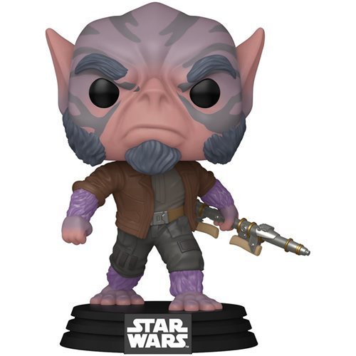 Star Wars: The Mandalorian and Grogu Zeb Orrelios Funko Pop! Vinyl Figure #822 - Image 2