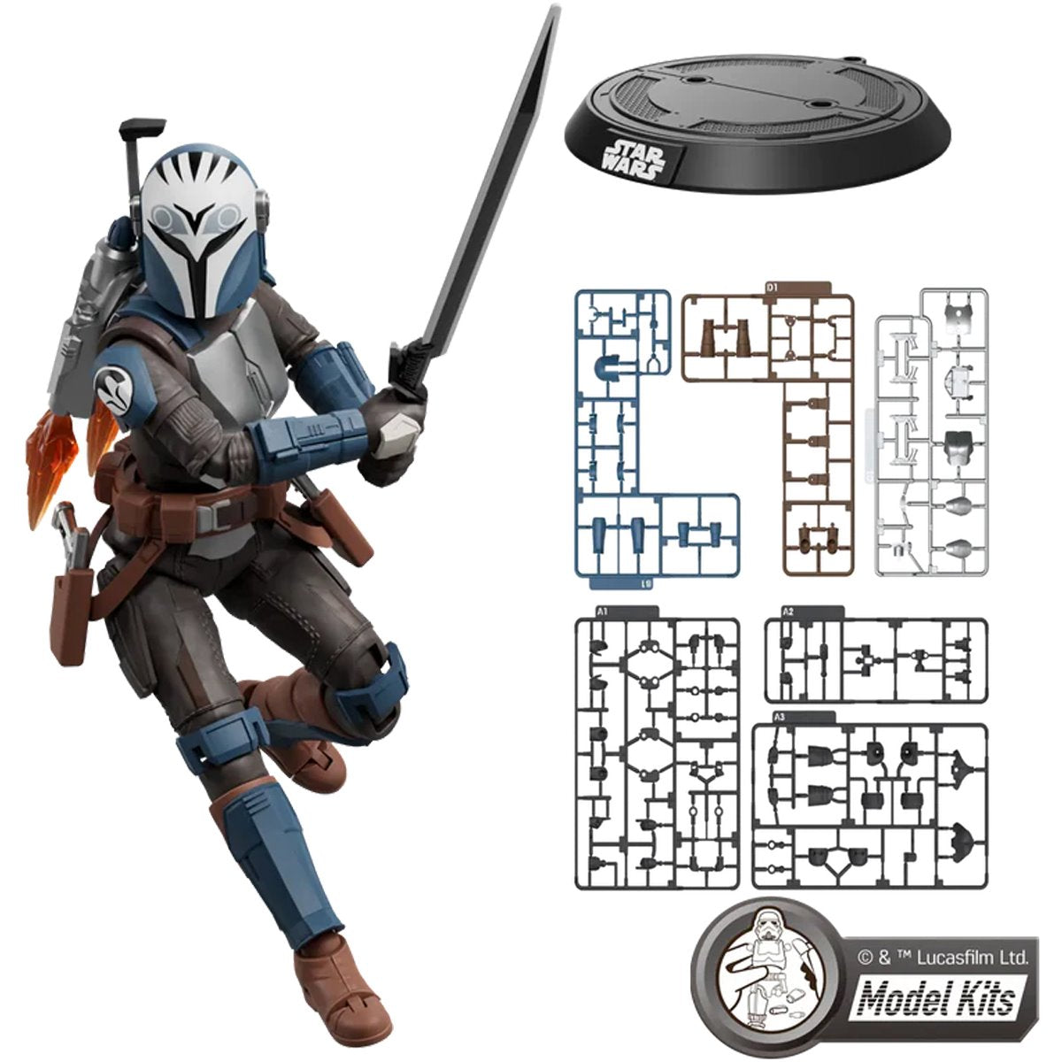 Star Wars: The Mandalorian Bo-Katan Kryze Classic Class 06 Model Kit - Image 2