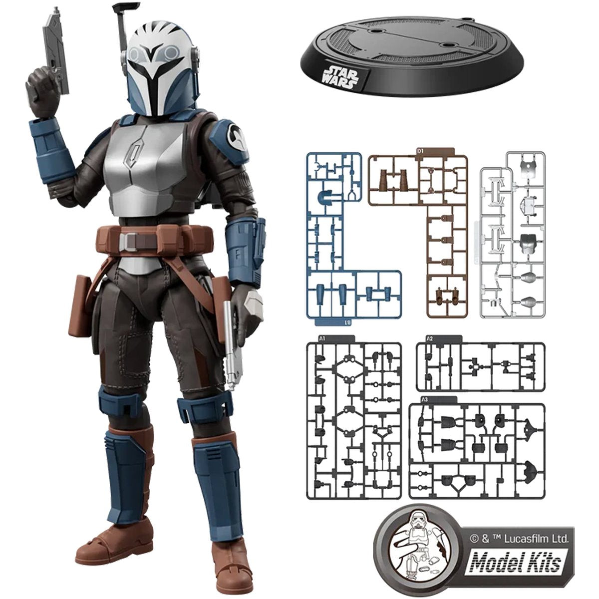Star Wars: The Mandalorian Bo-Katan Kryze Classic Class 06 Model Kit - Image 3