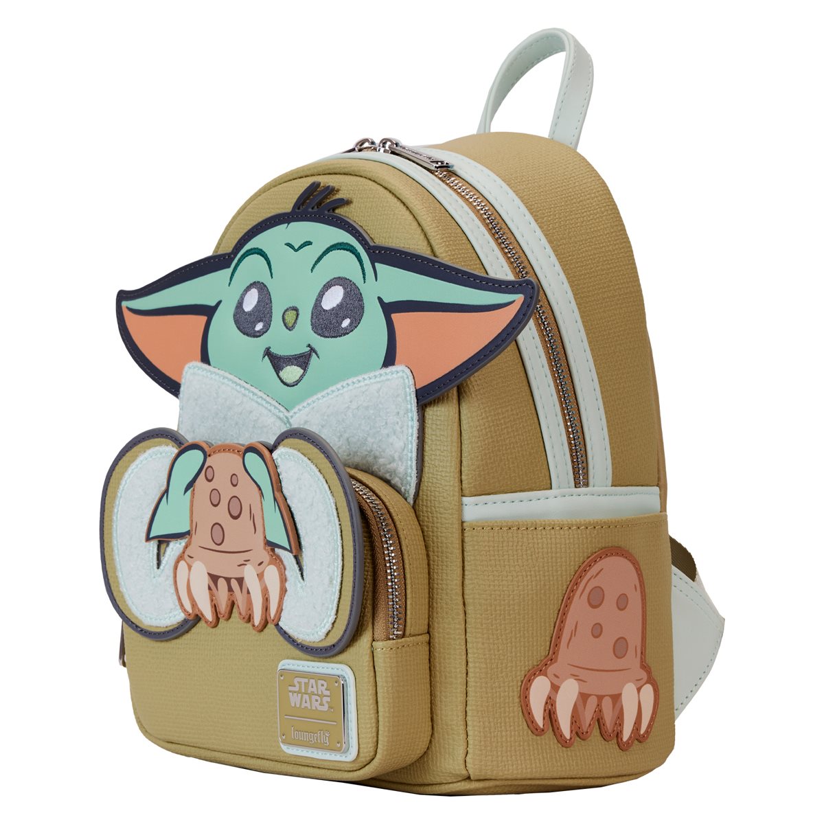 Star Wars: The Mandalorian Grogu and Crabbies Cosplay Mini-Backpack - Image 2