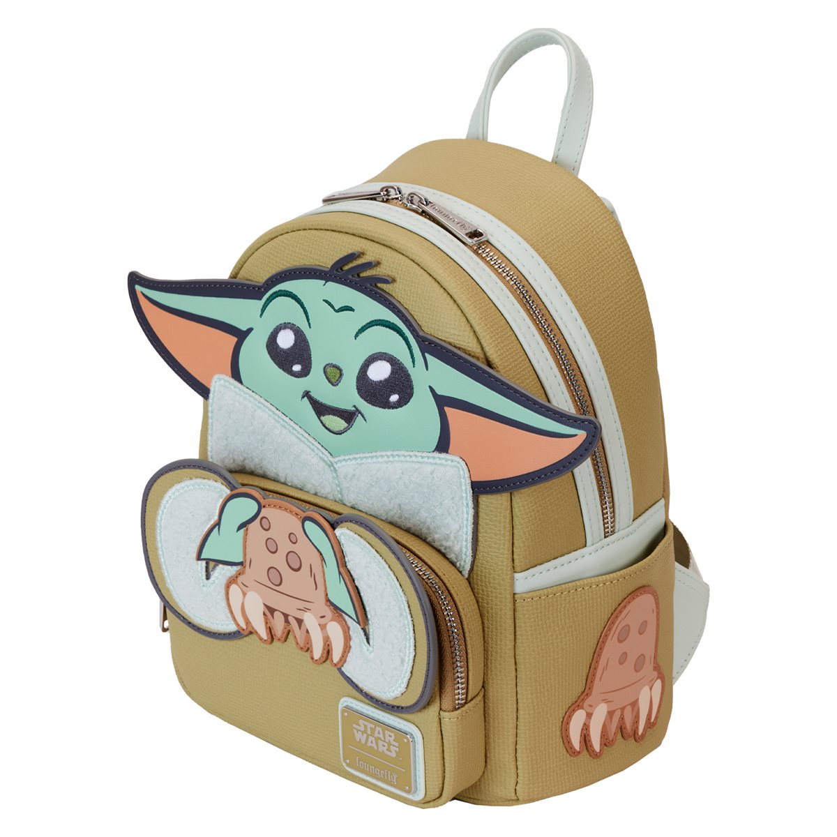 Star Wars: The Mandalorian Grogu and Crabbies Cosplay Mini-Backpack - Image 3