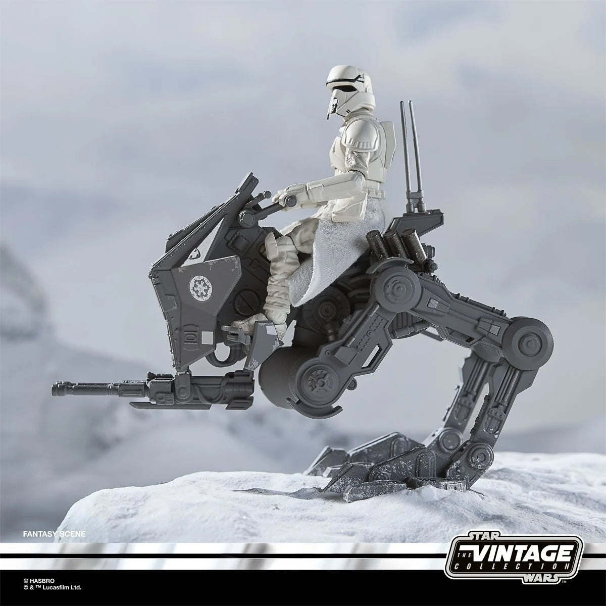 Star Wars The Vintage Collection The Mandalorian & Grogu Imperial Remnant AT-RT 3 3/4-Inch Action Figure