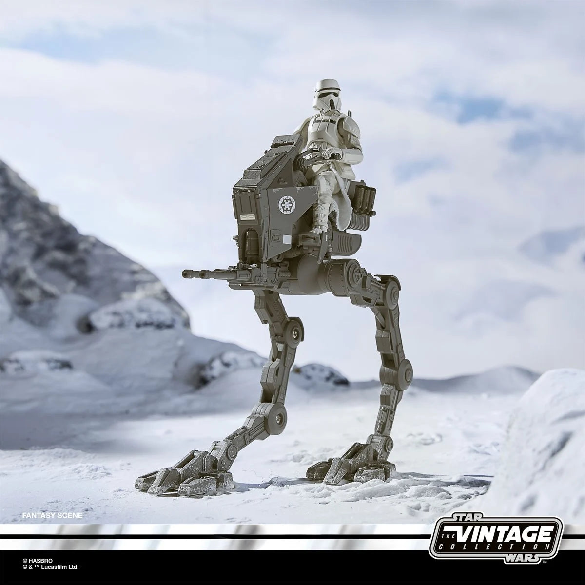 Star Wars The Vintage Collection The Mandalorian & Grogu Imperial Remnant AT-RT 3 3/4-Inch Action Figure