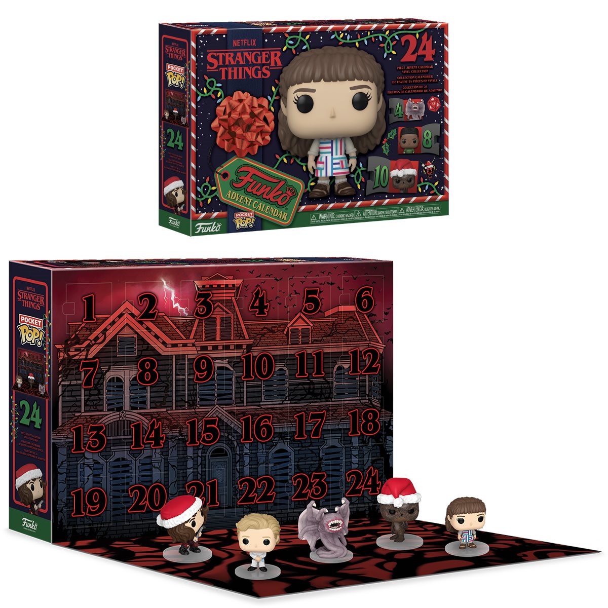 Stranger Things 2024 Edition Funko Pocket Pop! Advent Calendar
