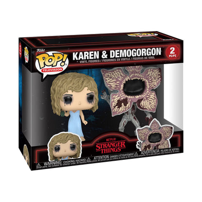 Stranger Things Karen & Demogorgon Funko Pop! Vinyl Figure 2-Pack - Image 3