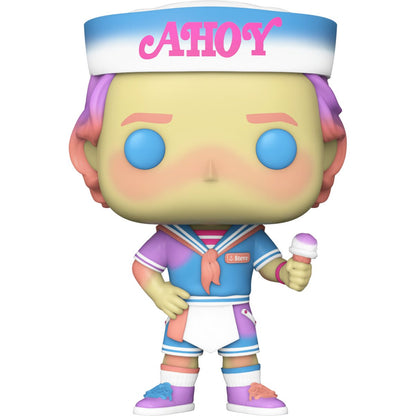 Stranger Things Steve with Ice Cream (Scoops Ahoy) Funko Pop! Vinyl Figure #1545 - Image 2