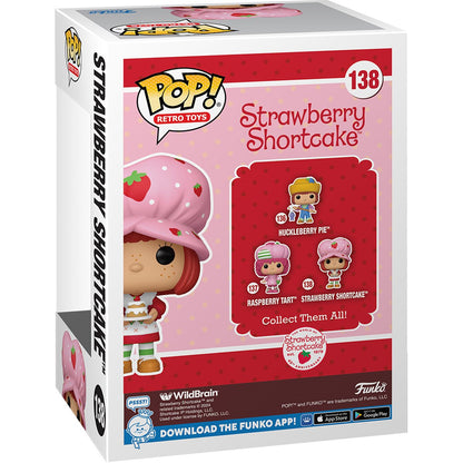 Strawberry Shortcake with Dessert Funko Pop! Vinyl Figure #138 - Image 3