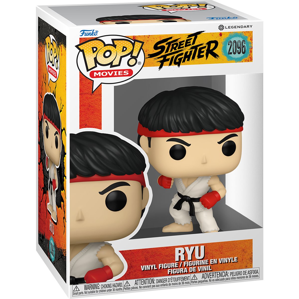 Street Fighter Movie (2026) Ryu Funko Pop! Vinyl Figure #2096 - Image 2