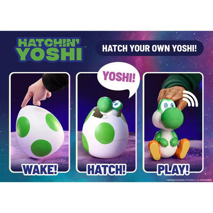 Super Mario Bros. Hatchin' Yoshi Interactive Hatching Electronic Toy