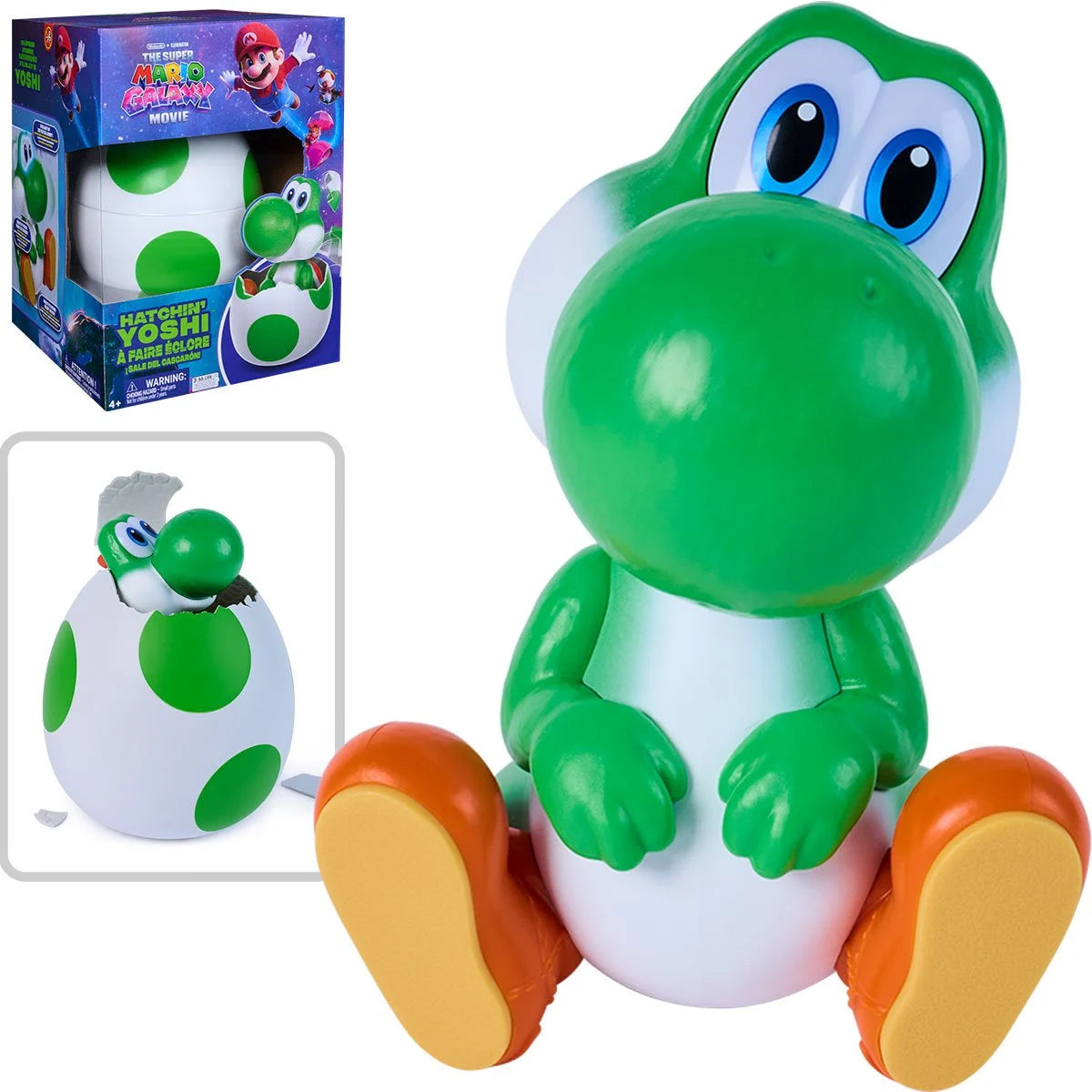 Super Mario Bros. Hatchin' Yoshi Interactive Hatching Electronic Toy