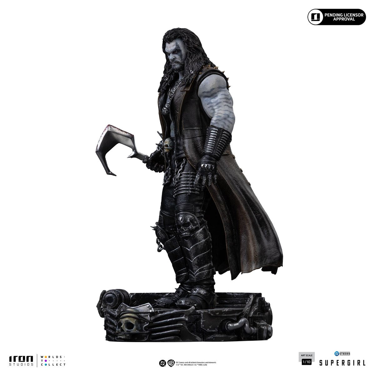 Supergirl Movie Lobo 1:10 Art Scale Limited Edition Statue - Image 3