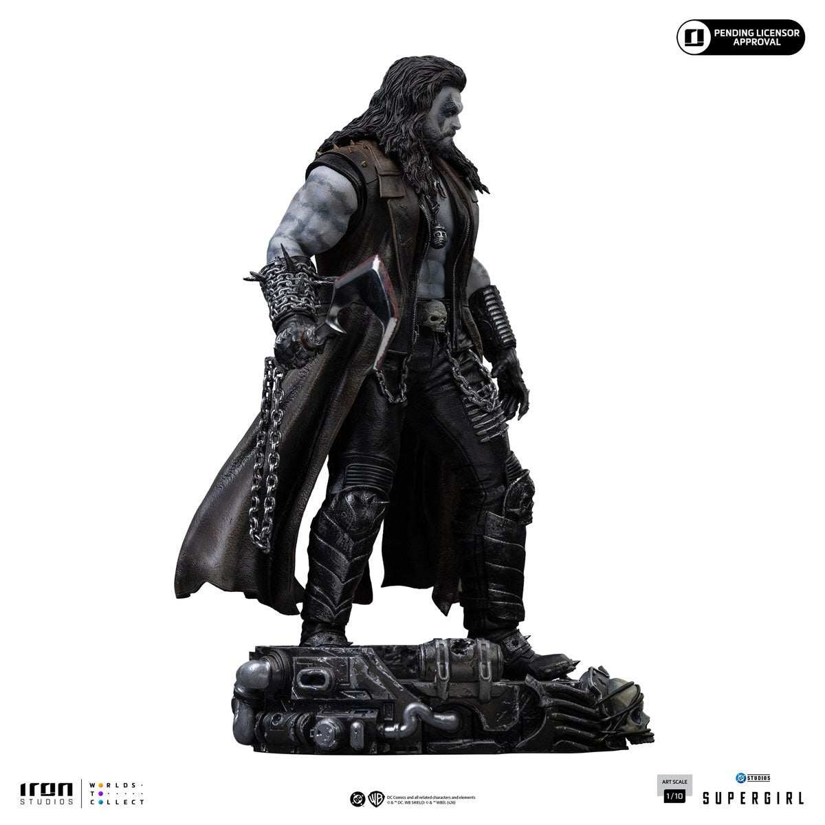 Supergirl Movie Lobo 1:10 Art Scale Limited Edition Statue - Image 5