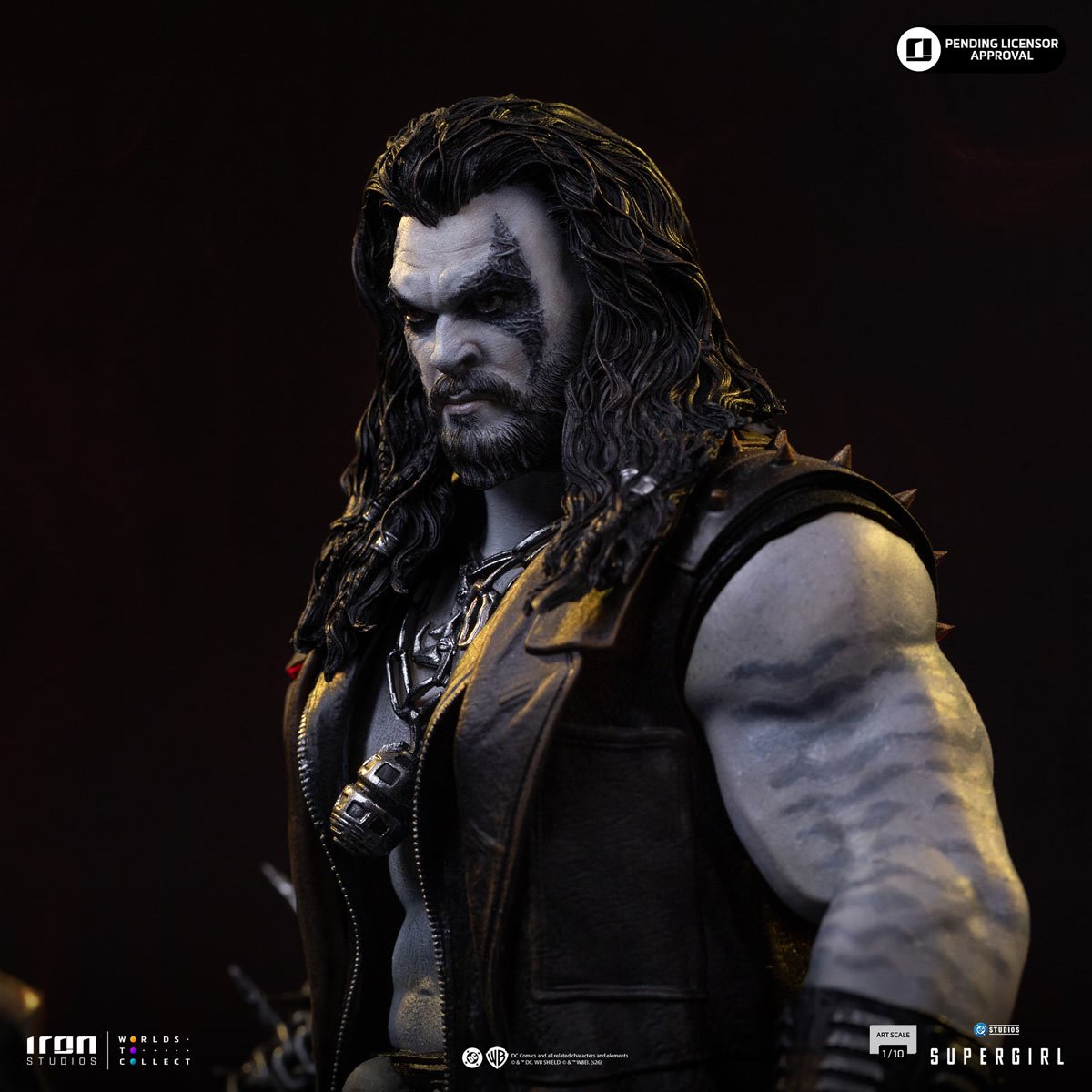 Supergirl Movie Lobo 1:10 Art Scale Limited Edition Statue - Image 7