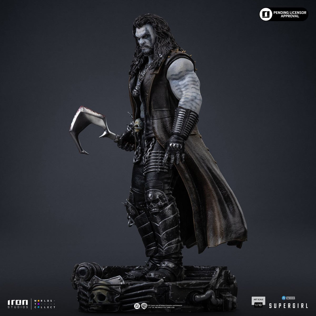 Supergirl Movie Lobo 1:10 Art Scale Limited Edition Statue - Image 10
