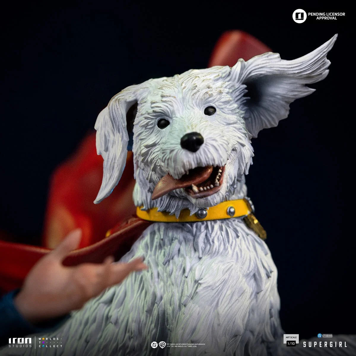 Supergirl Movie Supergirl & Krypto 1:10 Art Scale Limited Edition Statue
