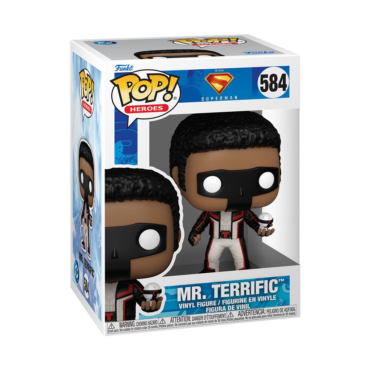 Superman (2025 Movie) Mr. Terrific Wave 2 Funko Pop! Vinyl Figure #584 - Image 2