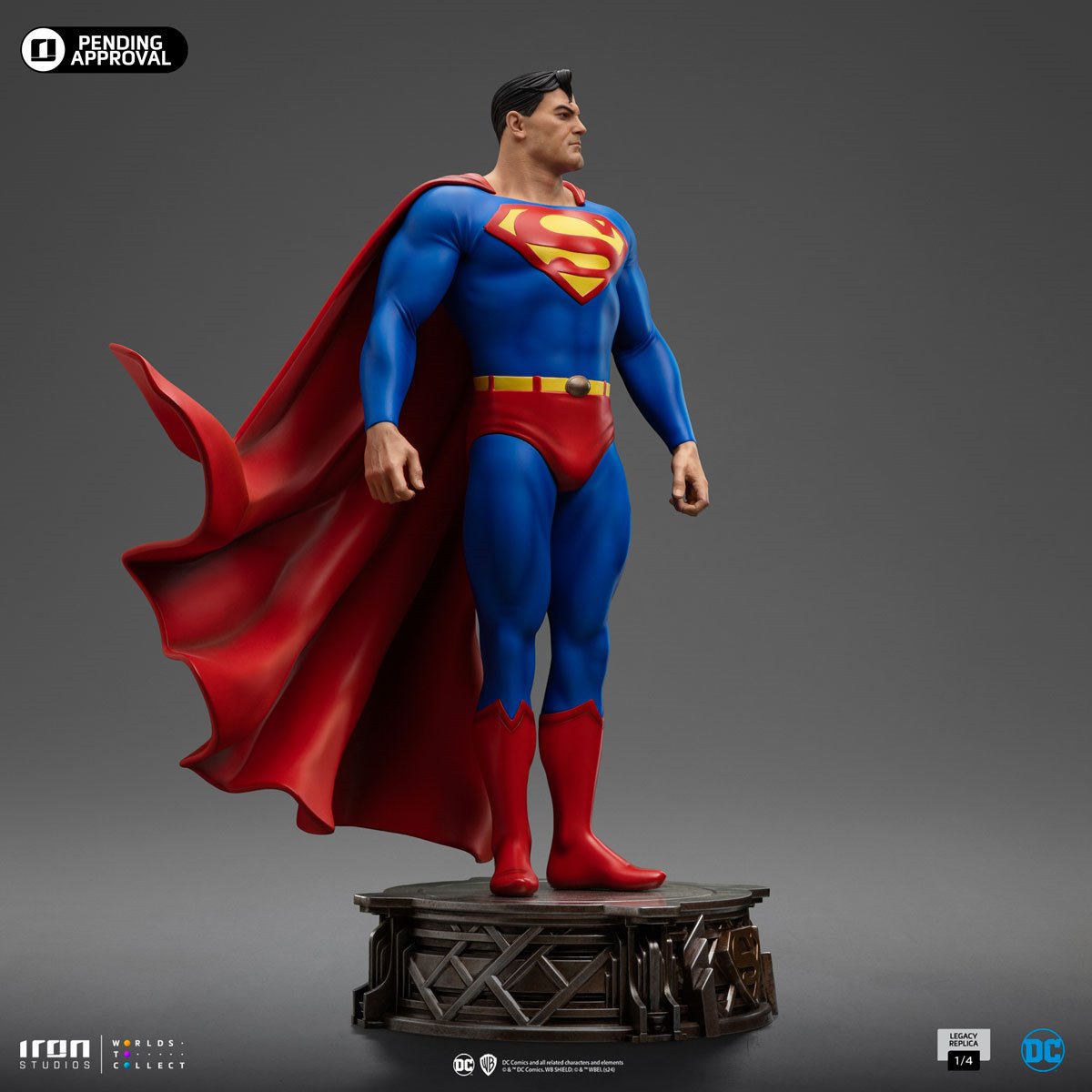 Superman DC Comics Trinity Legacy Replica 1:4 Scale Limited Edition Statue - Image 3