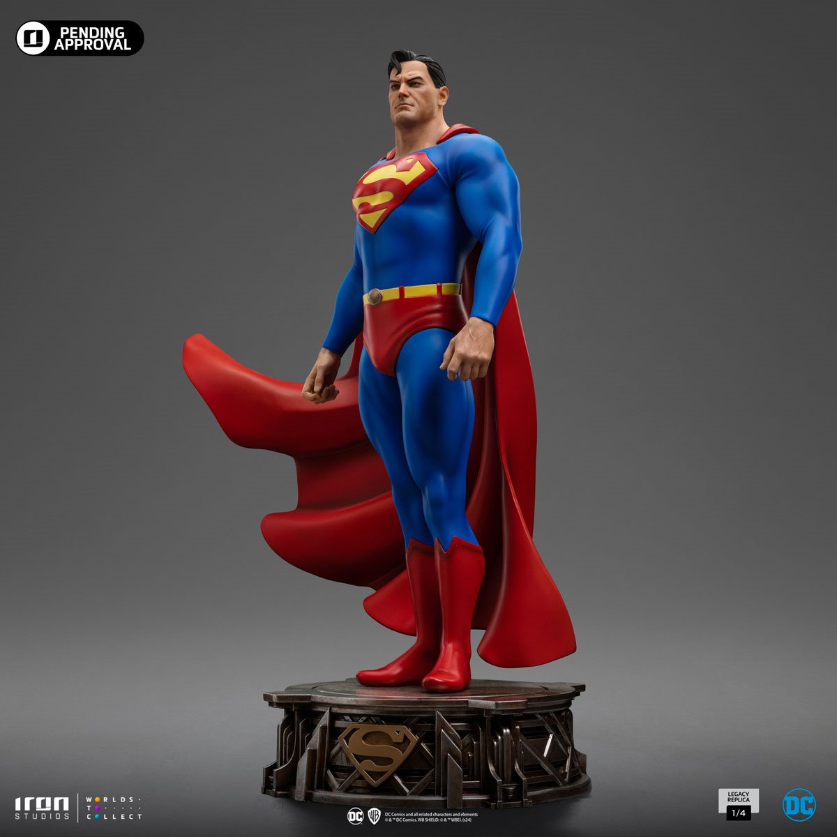Superman DC Comics Trinity Legacy Replica 1:4 Scale Limited Edition Statue - Image 4