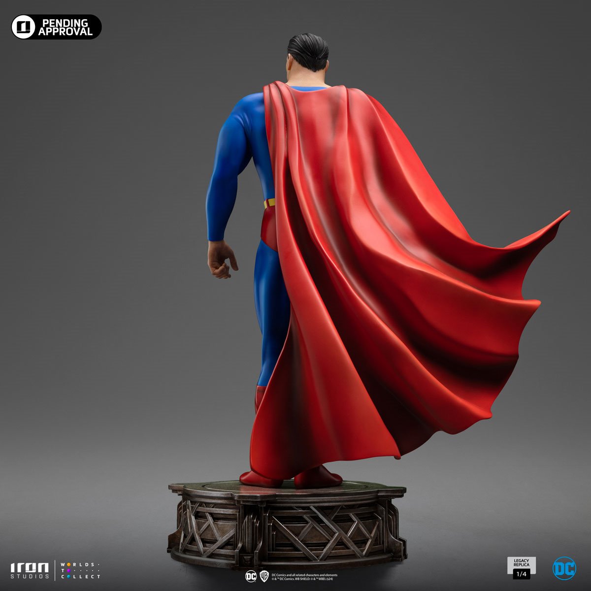 Superman DC Comics Trinity Legacy Replica 1:4 Scale Limited Edition Statue - Image 5