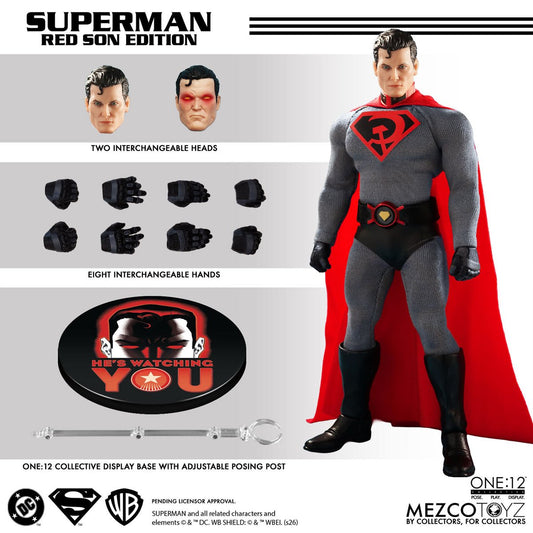 Superman: Red Son Edition One:12 Collective Action Figure - Image 2