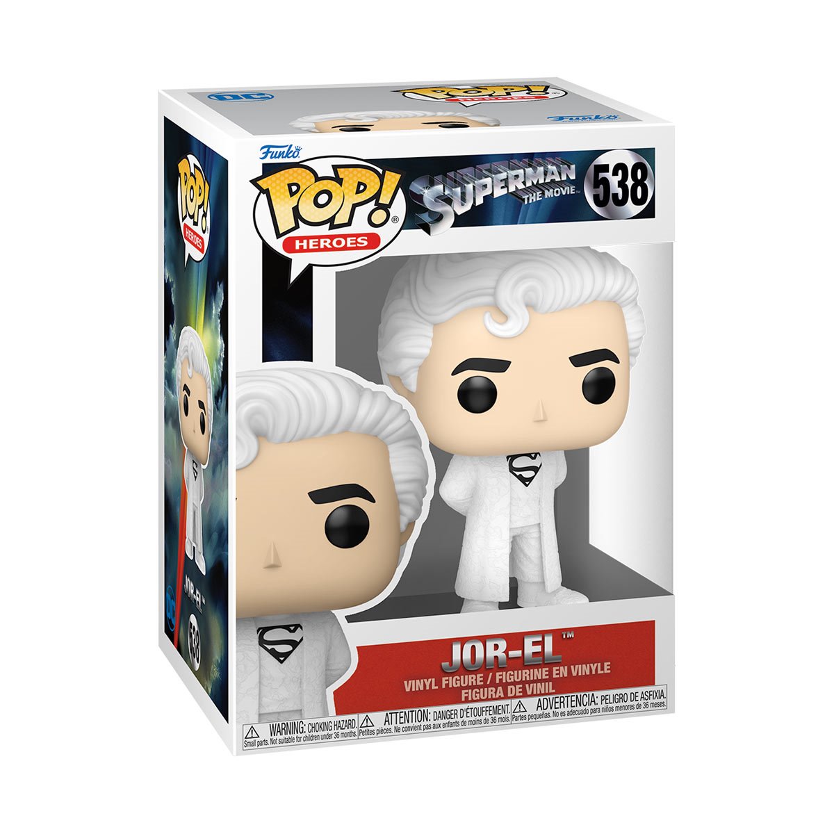 Superman: The Movie Jor-EL Funko Pop Vinyl Figure #538