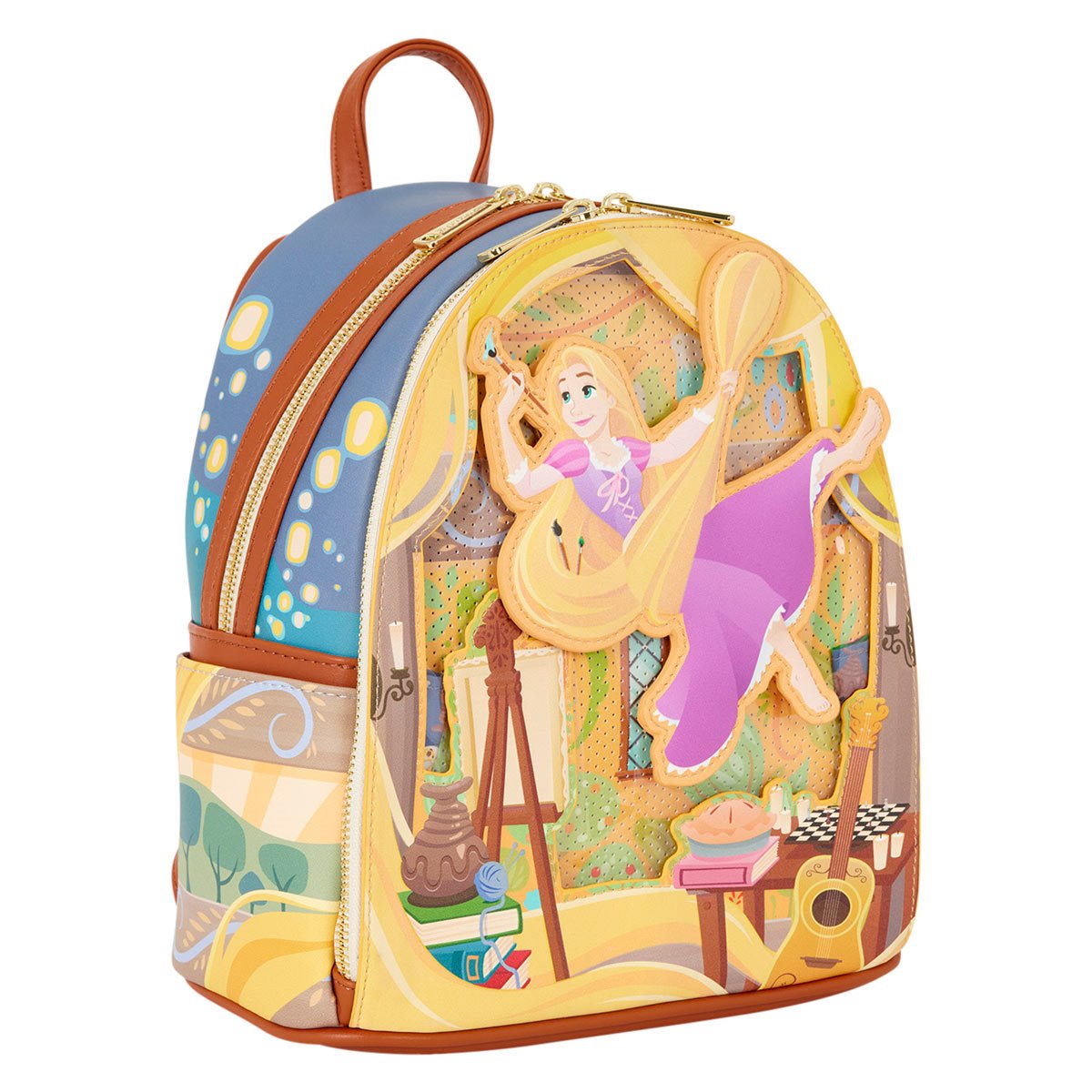 Tangled Rapunzel Glow-in-the-Dark Mini-Backpack - Image 2