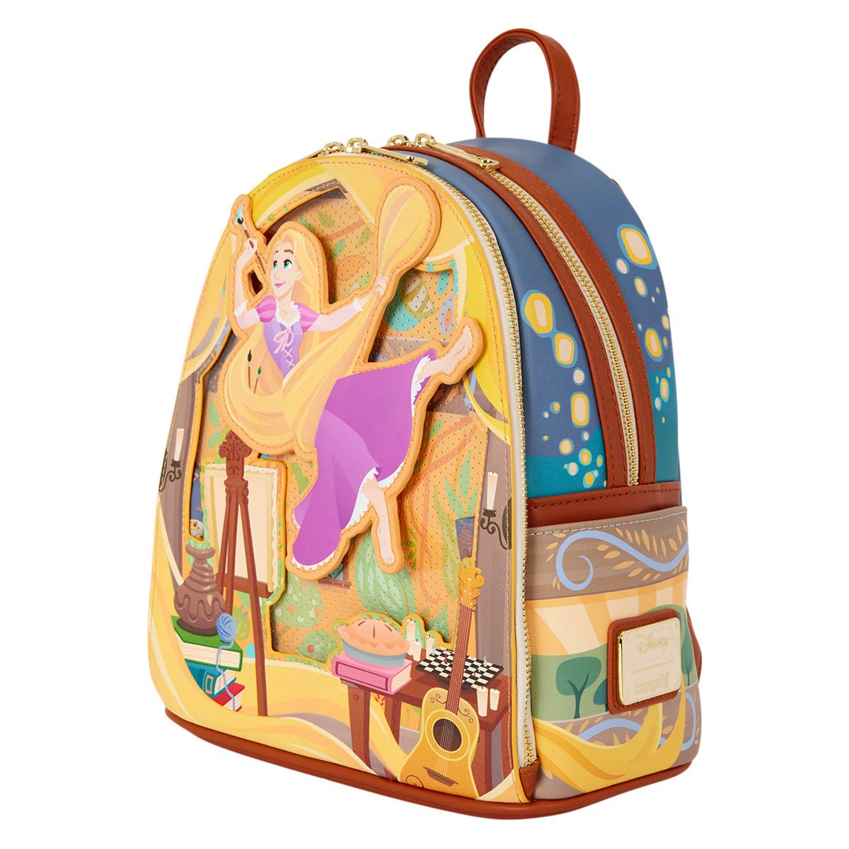 Tangled Rapunzel Glow-in-the-Dark Mini-Backpack - Image 6