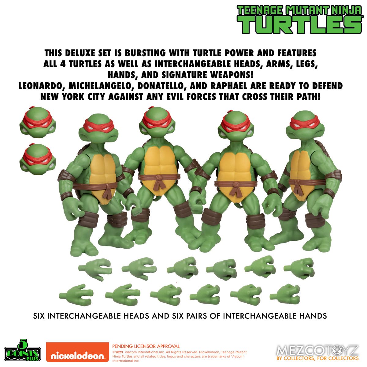 Teenage Mutant Ninja Turtles 5 Points Deluxe Box Set - Image 2