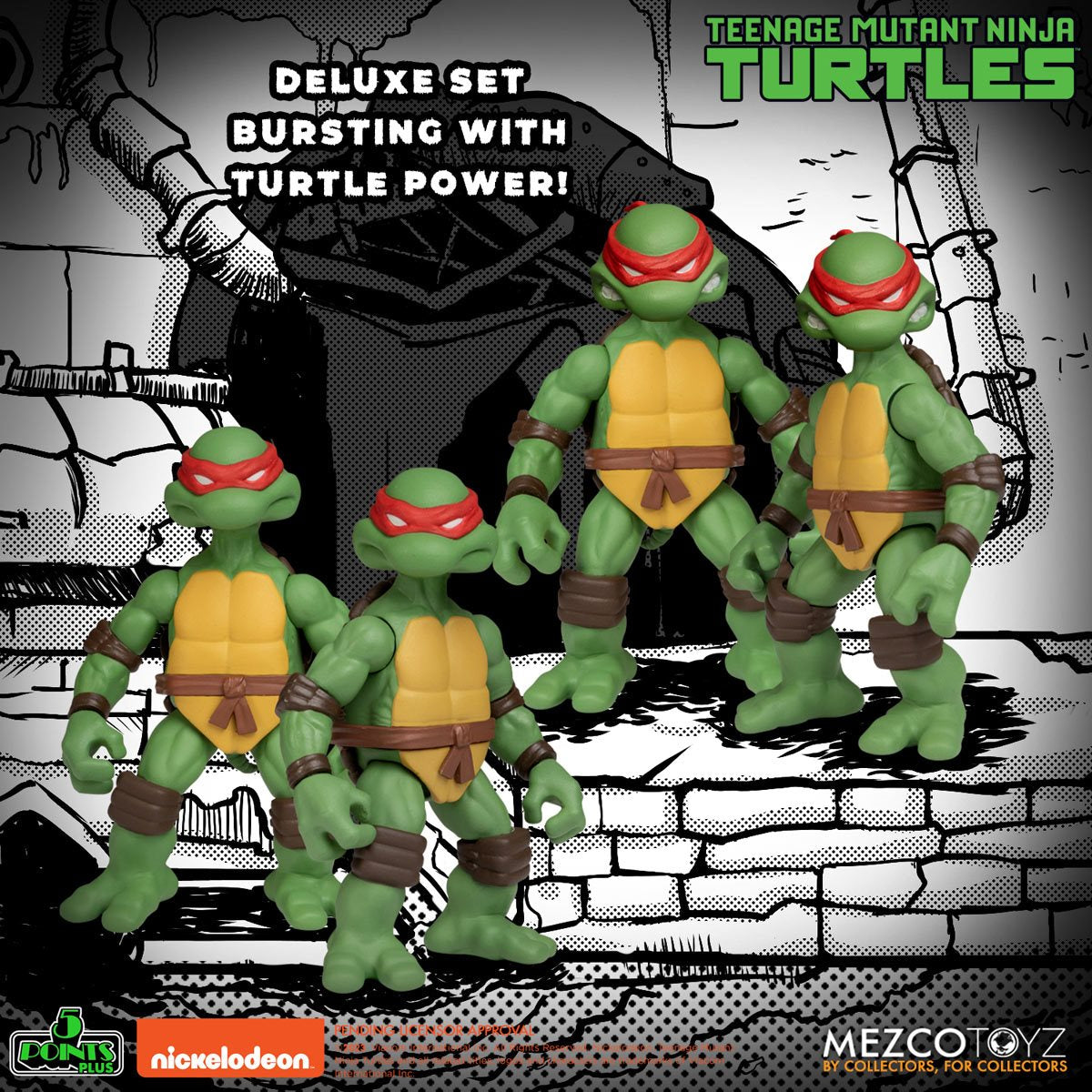 Teenage Mutant Ninja Turtles 5 Points Deluxe Box Set - Image 8