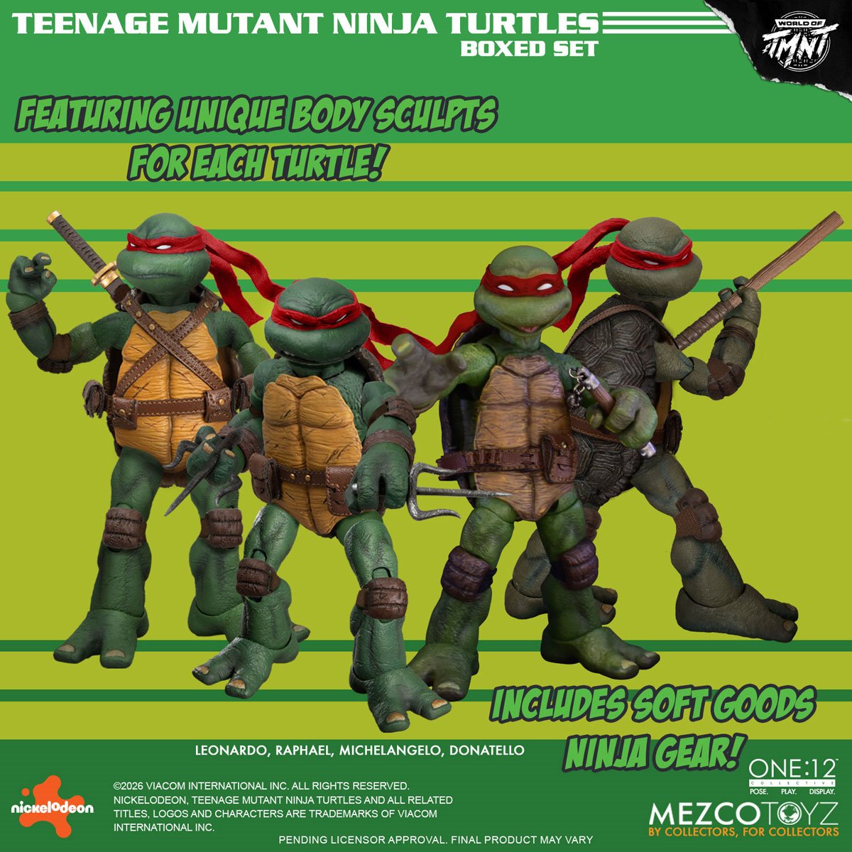 Teenage Mutant Ninja Turtles Deluxe One:12 Collective Boxed Set - Image 2