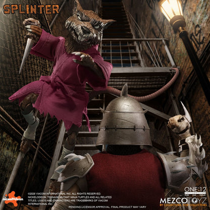 Teenage Mutant Ninja Turtles Master Splinter One:12 Collective Action Figure - Image 4