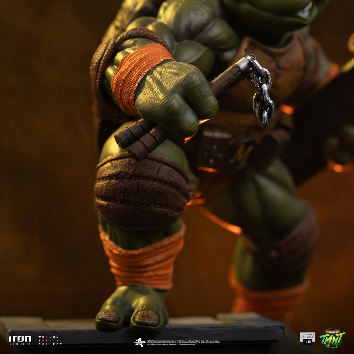 Teenage Mutant Ninja Turtles Michelangelo Unleashed 1:10 Art Scale Limited Edition Statue - Image 9