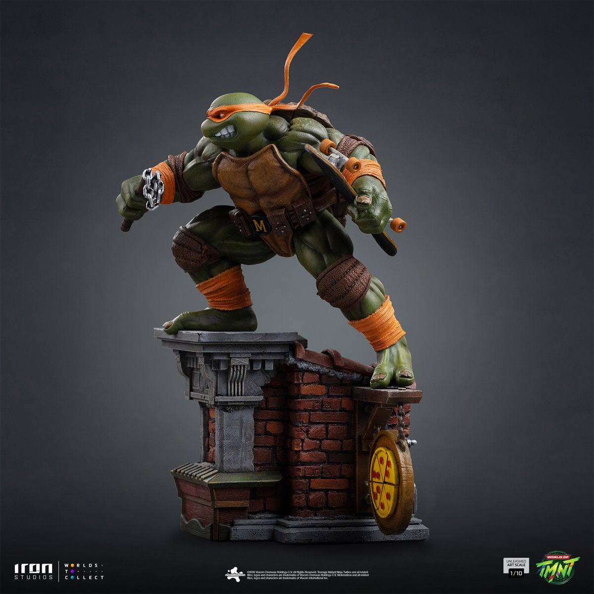 Teenage Mutant Ninja Turtles Michelangelo Unleashed 1:10 Art Scale Limited Edition Statue - Image 10