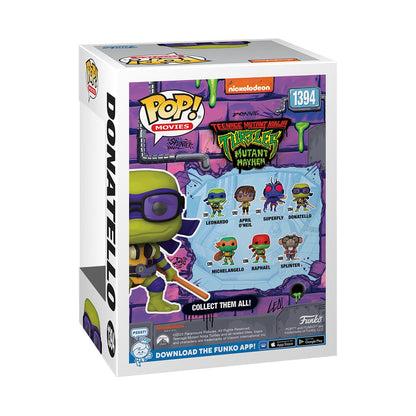Teenage Mutant Ninja Turtles: Mutant Mayhem Donatello Funko Pop! Vinyl Figure #1394 - Image 3
