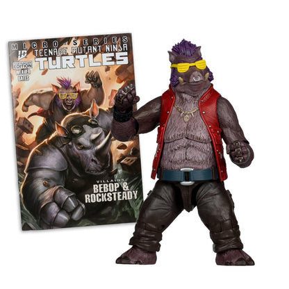 Teenage Mutant Ninja Turtles Page Punchers Wave 2 Bebop 5-Inch Scale Action Figure with Comic - Image 2