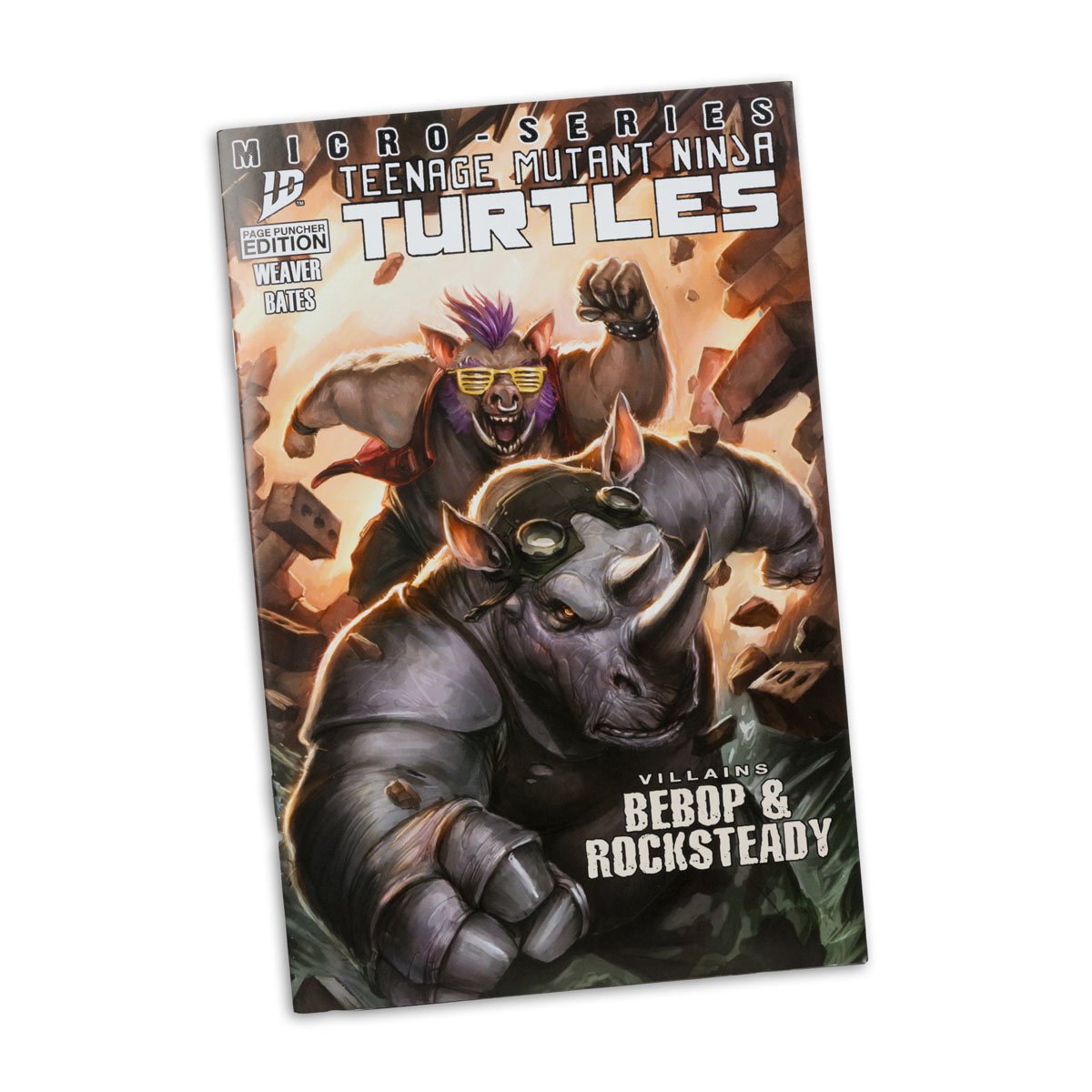 Teenage Mutant Ninja Turtles Page Punchers Wave 2 Bebop 5-Inch Scale Action Figure with Comic - Image 9