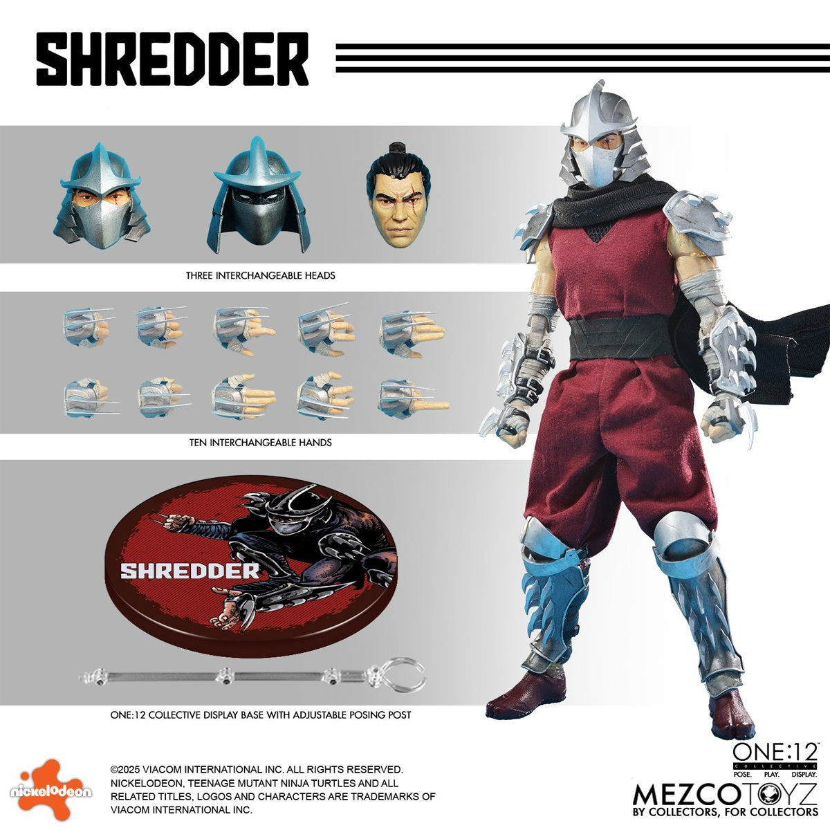 Teenage Mutant Ninja Turtles Shredder One:12 Collective Action Figure - Image 2