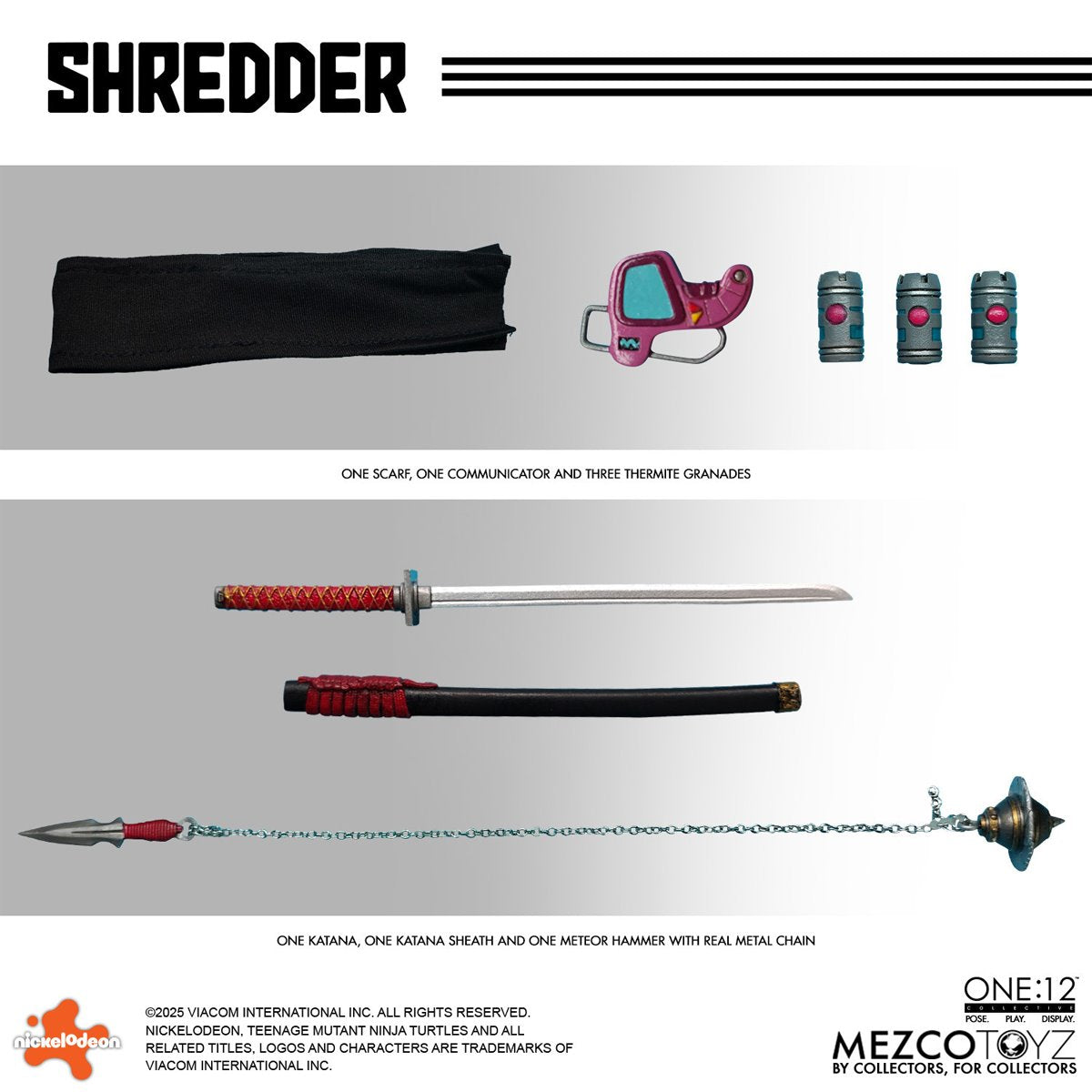 Teenage Mutant Ninja Turtles Shredder One:12 Collective Action Figure - Image 3