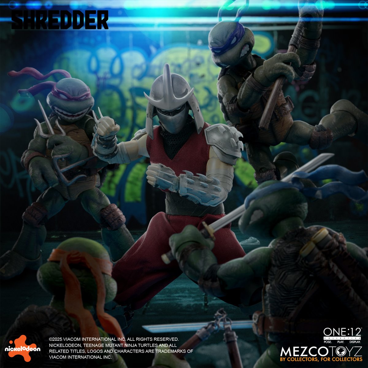 Teenage Mutant Ninja Turtles Shredder One:12 Collective Action Figure - Image 6