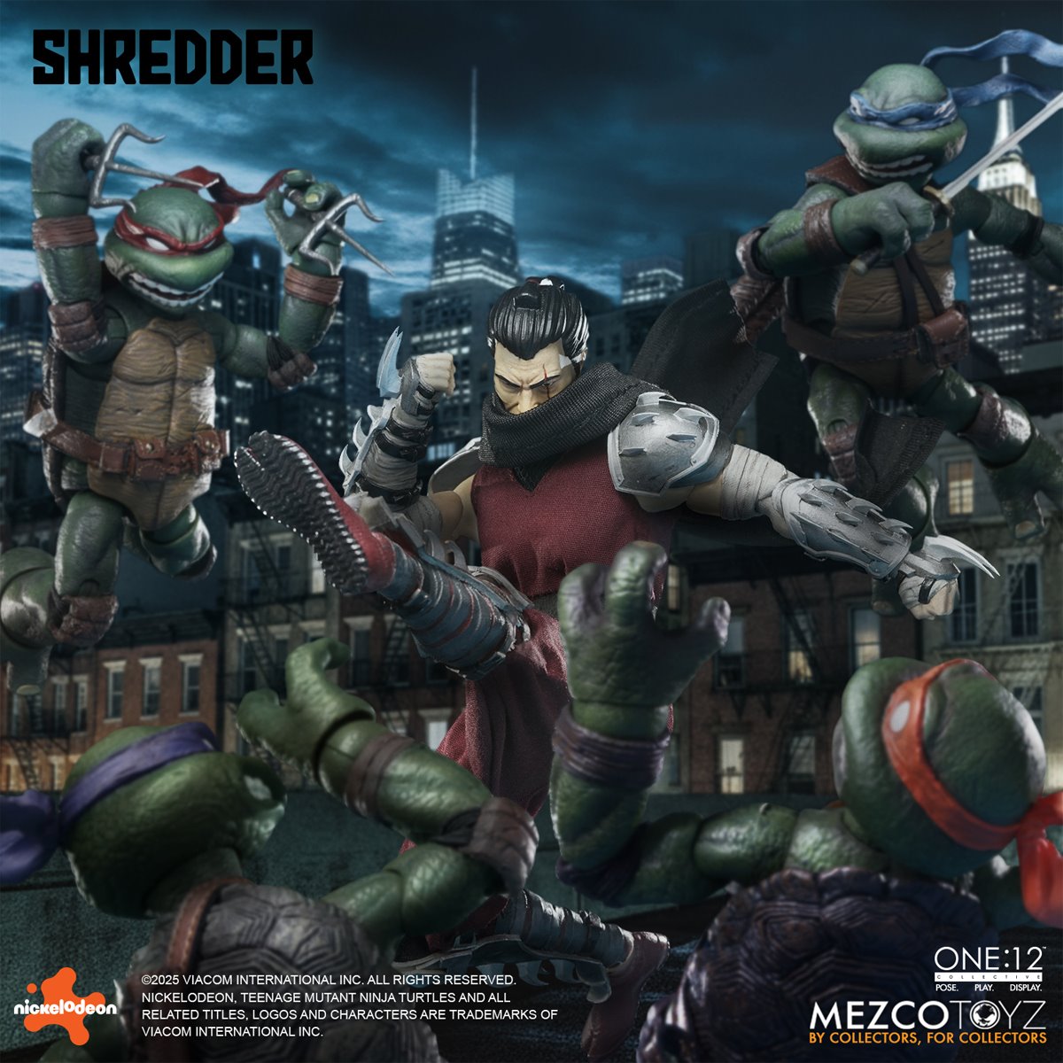 Teenage Mutant Ninja Turtles Shredder One:12 Collective Action Figure - Image 7
