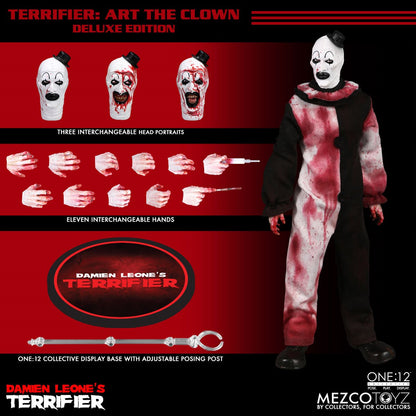 Terrifier Art the Clown Deluxe One:12 Collective Action Figure - Image 2