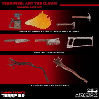 Terrifier Art the Clown Deluxe One:12 Collective Action Figure - Image 3