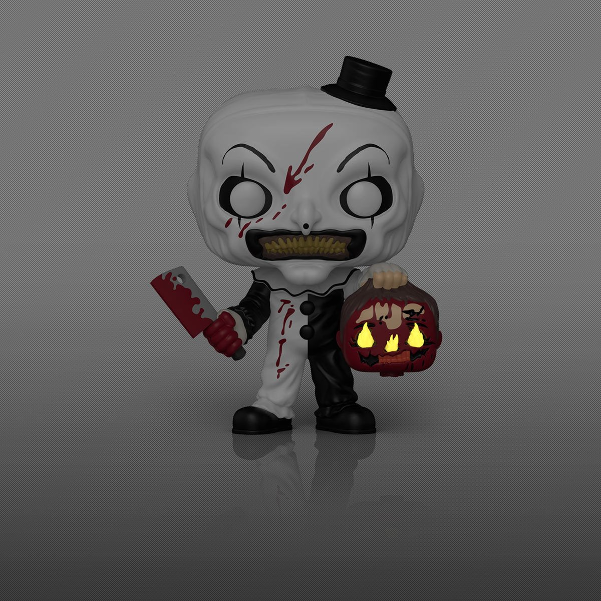 Terrifier Art with Steves Head Glow-in-the-Dark Funko Pop! Vinyl Figure #2169 - Image 2