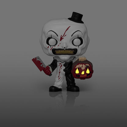Terrifier Art with Steves Head Glow-in-the-Dark Funko Pop! Vinyl Figure #2169 - Image 2