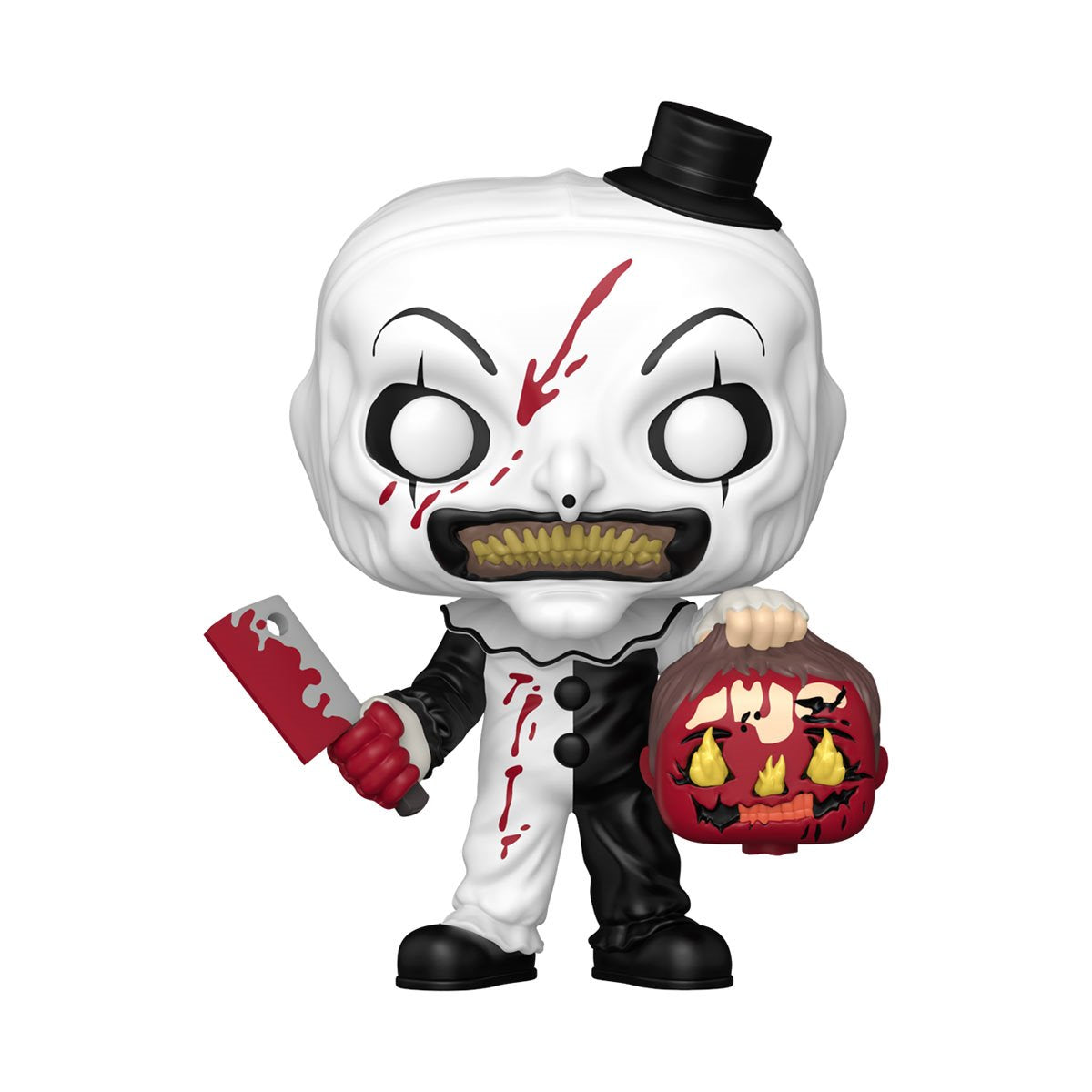 Terrifier Art with Steves Head Glow-in-the-Dark Funko Pop! Vinyl Figure #2169 - Image 4